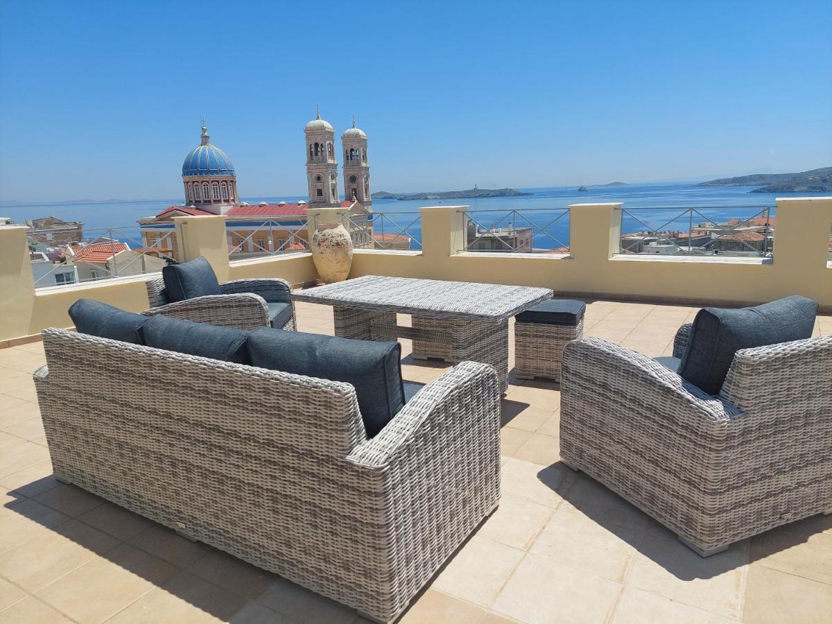 Hermes Penthouse Ermoupoli Exterior foto