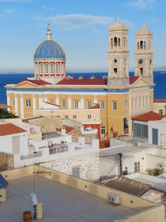 Hermes Penthouse Ermoupoli Exterior foto